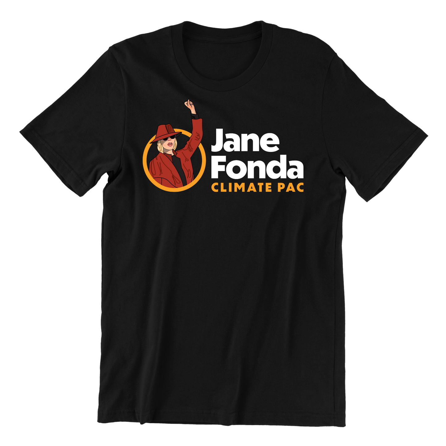 Jane Fonda Climate PAC Logo T-shirt