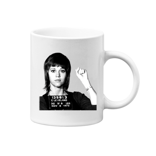 Jane Fonda Mugshot Mug